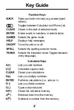 Предварительный просмотр 3 страницы Franklin Spellmaster Travel PLUS STQ-106 User Manual