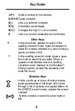 Предварительный просмотр 4 страницы Franklin Spellmaster Travel PLUS STQ-106 User Manual