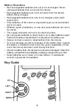 Предварительный просмотр 3 страницы Franklin SUDOKU SDU310 User Manual