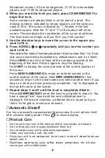 Preview for 5 page of Franklin SUDOKU SDU310 User Manual