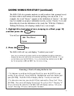 Preview for 22 page of Franklin Talking Children's Dictionary KID-1240 Instruction Manual