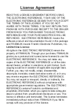 Preview for 2 page of Franklin TG-470 User Manual