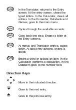 Preview for 4 page of Franklin TG-470 User Manual