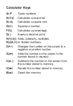 Preview for 5 page of Franklin TG-470 User Manual