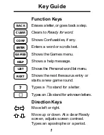 Предварительный просмотр 2 страницы Franklin Thesaurus WM-1055 User Manual