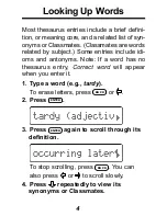 Preview for 5 page of Franklin TMQ-100 User Manual