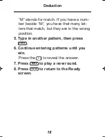 Preview for 19 page of Franklin TMQ-106 User Manual