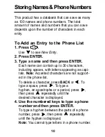 Предварительный просмотр 12 страницы Franklin TS-118 User Manual