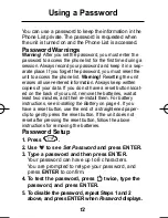 Предварительный просмотр 14 страницы Franklin TWE-118D User Manual