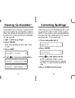 Preview for 5 page of Franklin WORDMASTER TMQ-200 User Manual