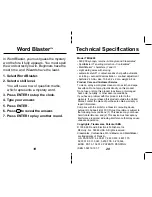 Preview for 11 page of Franklin WORDMASTER TMQ-200 User Manual