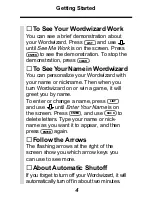 Preview for 5 page of Franklin WordWizard DCQ-210 User Manual