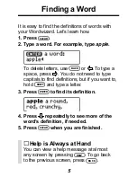 Preview for 6 page of Franklin WordWizard DCQ-210 User Manual