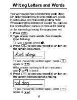 Preview for 10 page of Franklin WordWizard DCQ-210 User Manual