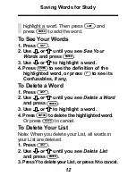 Preview for 13 page of Franklin WordWizard DCQ-210 User Manual