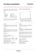 Preview for 1 page of franklins FV034 Installation