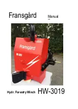 Fransgard HW-3019 Manual preview