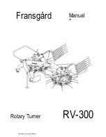 Предварительный просмотр 1 страницы Fransgard RV-300 Manual