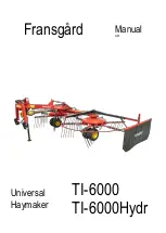 Предварительный просмотр 1 страницы Fransgard TI-6000 Manual