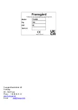 Предварительный просмотр 2 страницы Fransgard TI-6000 Manual