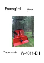 Fransgard W-4011-EH Manual preview