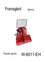 Fransgard W-6011-EH Manual preview