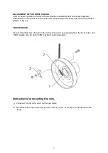 Preview for 9 page of Fransgard W-6011 Manual