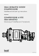 Frascold FVR Series Installation Instructions Manual preview