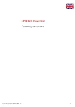 Preview for 3 page of Fraser HP50-ION Manual