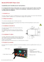 Preview for 4 page of Fraser HP50-ION Manual