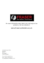 Preview for 9 page of Fraser HP50-ION Manual