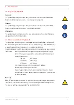 Preview for 5 page of Fraser XIFOS 33 Operating Instructions Manual