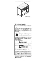 Preview for 2 page of FratelliOnofri FREV905D Owner'S Manual And Installation Instructions