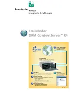 Preview for 1 page of Fraunhofer DRM ContentServer R4 Information