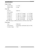 Предварительный просмотр 5 страницы FRC INSIGHT FTA400 GPM Manual