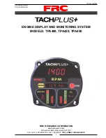 Preview for 1 page of FRC TACHPLUS+ TPA400 Manual