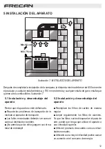 Preview for 12 page of Frecan DF HC 60 Manual