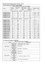 Preview for 4 page of Frecon FR150A Series Manual