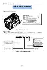 Предварительный просмотр 2 страницы Frecon FR200F Series User Manual