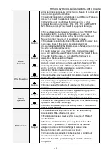 Предварительный просмотр 5 страницы Frecon FR500-4T-0.7G/1.5PB User Manual