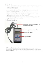 Предварительный просмотр 2 страницы Frecon MINITERMINAL FIA-L Installation And User Manual