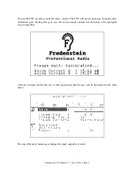 Preview for 4 page of Fredenstein F676 Operating Manual