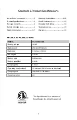 Preview for 3 page of Fred's Royal WEEDER STJ-150A/10.8 Assembly Instructions Manual