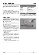 Preview for 2 page of FREE AIR Falcon F-16 Manual