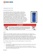 Предварительный просмотр 24 страницы Free Hot Water Freedom 5002 Installation, Operation And Maintenance Manual