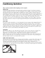 Preview for 19 page of Free Spirit 123-30313-0 User Manual