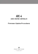 Free The Tone ARC-4 Firmware Update Procedures preview