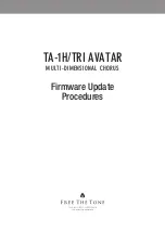 Preview for 1 page of Free The Tone TA-1H Firmware Update Procedures