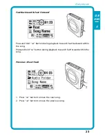 Предварительный просмотр 23 страницы Freecom Beatman Flash 128 FM Manual