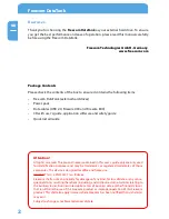 Preview for 2 page of Freecom Data Tank User Manual